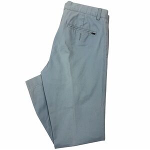 Polo Ralph Lauren Chino Pants Slim Fit Flat Front Gray Cotton Men's 32x27